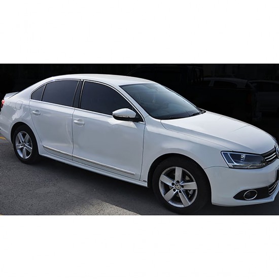 ΔΙΑΚΟΣΜΗΤΙΚΟ TRIM ΠΑΡΑΘΥΡΩΝ ΧΡΩΜΙΟ 6ΤΕΜ. ΓΙΑ VW JETTA 4D 2011+