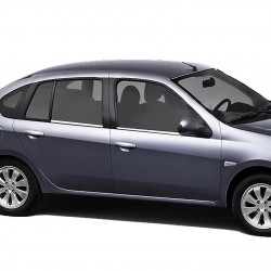 TRIM  ΠΑΡΑΘΥΡΩΝ ΑΥΤΟΚΟΛΛΗΤΑ ΧΡΩΜΙΟΥ 4ΤΕΜ. ΓΙΑ RENAULT CLIO SYMBOL 4D 2009-2013