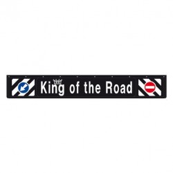 ΛΑΣΠΩΤΗΡΑΣ ΦΟΡΤΗΓΟΥ 3D KING OF THE ROAD ΜΑΥΡΟΣ 240x35cm ΜΕ ΕΝΔΕΙΞΗ ΠΡΟΣΠΕΡΑΣΗΣ 1ΤΕΜ.