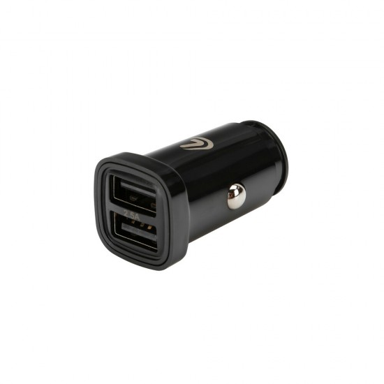 ΦΟΡΤΙΣΤΗΣ ΑΝΑΠΤΗΡΑ ΜΕ 2 ΘΥΡΕΣ USB 2100mA 12/24V LED FAST CHARGE
