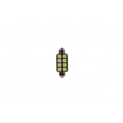 ΛΑΜΠΑΚΙΑ ΠΛΑΦΟΝΙΕΡΑΣ C5W 24V 0,24W SV8,5 41mm LED CAN-BUS 8xSMD505 ΛΕΥΚΟ 1ΤΕΜ. M-TECH