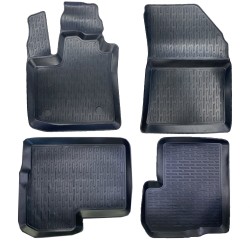ΠΑΤΑΚΙΑ  ΓΙΑ DACIA LODGY 2012+ ΛΑΣΤΙΧΟ ΣΚΑΦΑΚΙΑ (ΜΑΥΡΟ) PERFLEX -4 ΤΕΜ.