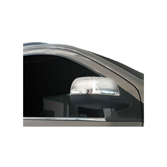 ΚΑΠΑΚΙΑ ΚΑΘΡΕΠΤΩΝ ΓΙΑ NISSAN MICRA IV HB 5D K13 2010+ DACIA DUSTER / LODGY / SANDERO / DOKKER ΧΡΩΜΙΟΥ 2 ΤΕΜ. ΜΕΤΑΛΛΙΚΑ
