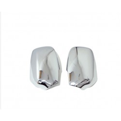 ΚΑΠΑΚΙΑ ΚΑΘΡΕΠΤΩΝ ΓΙΑ FORD FIESTA 3D/5D 2005-2008 /FOCUS/C-MAX/FUSION ΧΡΩΜΙΟΥ ΣΑΤΙΝΕ 2TEM. ΠΛΑΣΤΙΚΑ ΧΩΡΙΣ ΦΛΑΣ