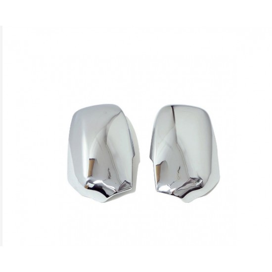 ΚΑΠΑΚΙΑ ΚΑΘΡΕΠΤΩΝ ΓΙΑ FORD FIESTA 3D/5D 2005-2008 /FOCUS/C-MAX/FUSION ΧΡΩΜΙΟΥ ΣΑΤΙΝΕ 2TEM. ΠΛΑΣΤΙΚΑ ΧΩΡΙΣ ΦΛΑΣ