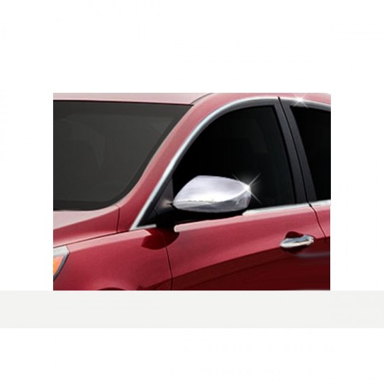 ΚΑΠΑΚΙΑ ΚΑΘΡΕΠΤΩΝ ΓΙΑ HYUNDAI ACCENT BLUE / SOLARIS 4D 2012+ / IX35 / ELANTRA ΧΡΩΜΙΟΥ 2 ΤΕΜ.ΜΕΤΑΛΛΙΚΑ ΧΩΡΙΣ ΦΛΑΣ