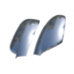 ΚΑΠΑΚΙΑ ΚΑΘΡΕΠΤΩΝ ΓΙΑ PEUGEOT 307 HB 5D/SW/CC 01-08 /PEUGEOT 407 SD/SW/CP 04-10 ΧΡΩΜΙΟΥ ΣΑΤΙΝΕ 2 ΤΕΜ. ΠΛΑΣΤΙΚΑ