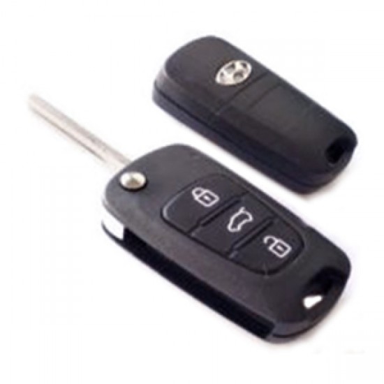 HYUNDAI I30 / HYUNDAI IX35 / ΑΝΑΔΙΠΛΟΥΜΕΝΟ ΑΝΤΑΛΛΑΚΤΙΚΟ ΚΛΕΙΔΙ ΜΕ ΚΑΛΥΜΜΑ 3 ΚΟΥΜΠΙΩΝ DGA - 1 ΤΕΜ.