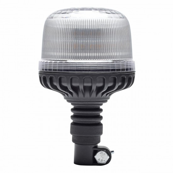 Amio - ΦΑΡΟΣ DIAMONT W25P ΜΕ ΛΕΥΚΟ ΚΑΠΑΚΙ 12/24V 24xSMD LED ΠΟΡΤΟΚΑΛΙ ΕΛΑΣΤΙΚΟΣ ΒΙΔΩΤΟΣ 201x126mm - 1 ΤΕΜ. (03338/ΑΜ)