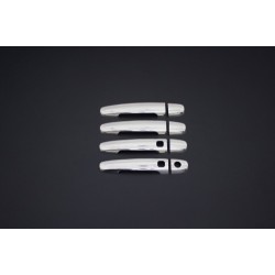 ΧΕΡΟΥΛΙΑ ΠΟΡΤΑΣ ΓΙΑ TOYOTA COROLLA HB 5D /SEDAN 07-13  ΧΡΩΜΙΟ ΜΕΤΑΛΛΙΚΑ 4ΠΟΡΤΕΣ 4ΤΕΜ (ΤΡΥΠΑ SENSOR)