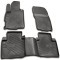 ΠΑΤΑΚΙΑ ΣΕ ΣΚΑΦΗ TPE ΛΑΣΤΙΧΟ ΓΙΑ CITROEN C-CROSSER 06/2007-2013  ΣΕ ΑΝΘΡΑΚΙ ΣΚΟΥΡΟ ΓΚΡΙ ΧΡΩΜΑ NOVLINE - 4 ΤΕΜ.
