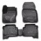 ΠΑΤΑΚΙΑ ΣΕ ΣΚΑΦΗ TPE ΛΑΣΤΙΧΟ ΓΙΑ FORD KUGA 5D 03/2013-10/2016  ΣΕ ΑΝΘΡΑΚΙ ΣΚΟΥΡΟ ΓΚΡΙ ΧΡΩΜΑ NOVLINE - 4 ΤΕΜ.