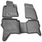 ΠΑΤΑΚΙΑ ΣΕ ΣΚΑΦΗ TPE ΛΑΣΤΙΧΟ ΓΙΑ MITSUBISHI PAJERO 3D 11/2006-2019  ΣΕ ΑΝΘΡΑΚΙ ΣΚΟΥΡΟ ΓΚΡΙ ΧΡΩΜΑ NOVLINE - 4 ΤΕΜ.