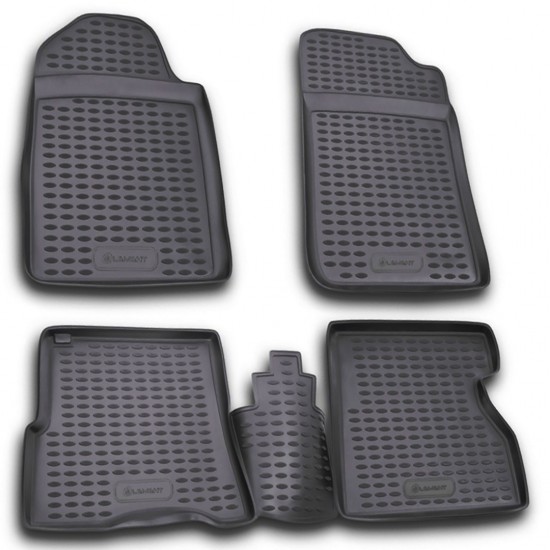 ΠΑΤΑΚΙΑ ΣΕ ΣΚΑΦΗ TPE ΛΑΣΤΙΧΟ ΓΙΑ RENAULT KANGOO 01/97-01/08  (ΑΝΘΡΑΚΙ/ΣΚΟΥΡΟ ΓΚΡΙ)