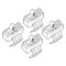 ΑΚΡΑ ΓΙΑ ΜΠΑΡΕΣ NORDRIVE ΓΙΑ PEUGEOT 3008 10/16+ KIT