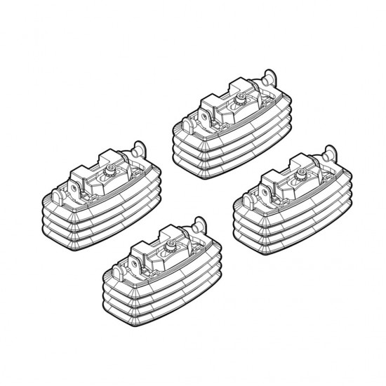 ΑΚΡΑ ΓΙΑ ΜΠΑΡΕΣ NORDRIVE ΓΙΑ FIAT MULTIPLA 11/98-12/10 KIT