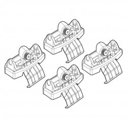 ΑΚΡΑ ΓΙΑ ΜΠΑΡΕΣ NORDRIVE ΓΙΑ FORD ECOSPORT 09/15+ KIT