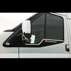 ΧΕΡΟΥΛΙΑ ΠΟΡΤΑΣ ΓΙΑ FORD TRANSIT VAN 2003-2014  ΧΡΩΜΙΟ ΜΕΤΑΛΛΙΚΑ 3ΤΕΜ. ΓΙΑ 2 ΠΟΡΤΕΣ