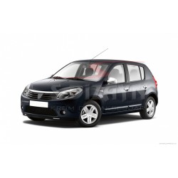 ΚΑΠΑΚΙΑ ΚΑΘΡΕΠΤΗ ΧΡΩΜΙΟΥ ΜΕΤΑΛΛΙΚΑ ΓΙΑ DACIA SANDERO 1 5D 2007-2014