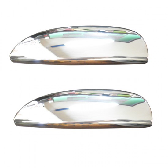 ΧΕΡΟΥΛΙΑ ΠΟΡΤΑΣ ΓΙΑ RENAULT MEGANE/CLIO 2 3D 1999-2006  ΧΡΩΜΙΟ ΜΕΤΑΛΛΙΚΑ 2ΤΕΜ.
