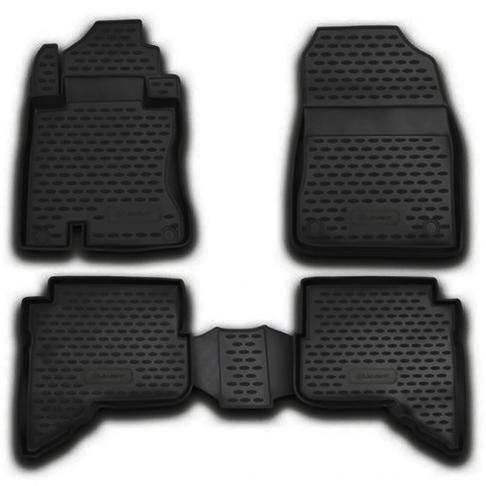 ΠΑΤΑΚΙΑ ΣΕ ΣΚΑΦΗ TPE ΛΑΣΤΙΧΟ ΓΙΑ DAIHATSU TERIOS 5D 2006-2013  ΣΕ ΜΑΥΡΟ ΧΡΩΜΑ NOVLINE - 4 ΤΕΜ.