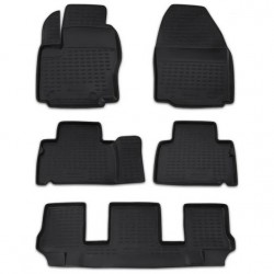 ΠΑΤΑΚΙΑ ΣΕ ΣΚΑΦΗ TPE ΛΑΣΤΙΧΟ ΓΙΑ FORD GALAXY 09/2006+  ΣΕ ΜΑΥΡΟ ΧΡΩΜΑ NOVLINE - 5 ΤΕΜ.