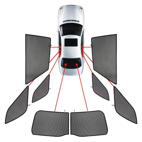 CarShades - ΚΟΥΡΤΙΝΑΚΙΑ  CAR SHADES ΓΙΑ BMW ΣΕΙΡΑ 2 F46 GRAND TOURER 5D 2014+ - 8ΤΕΜ. (PVC.BMW-2SGT-5-A)