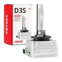 Amio - D3S 12V 4.300k 35W ΑΝΤΑΛΛΑΚΤΙΚΗ ΛΑΜΠΑ BASIC - 1 Τεμ. (02947/AM)
