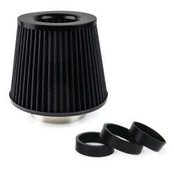 Amio - ΦΙΛΤΡΟΧΟΑΝΗ ΕΛΕΥΘΕΡΑΣ Φ 55-76mm AF-BLACK 160 Χ 155 Χ 118 (ΜΑΥΡΟ/3 ΑΝΤΑΠΤΟΡΕΣ) - 1 τεμ. (02546/AM)