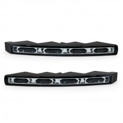 Amio – Φώτα Ημέρας DRL LED 12/24V 1200Lm για Μέγιστη Ορατότητα & Ασφάλεια σε Αυτοκίνητο & Φορτηγό – Σετ 2 Τεμ. (01526/AM)