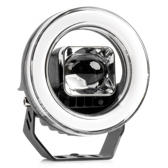 Amio - ΠΡΟΒΟΛΕΑΣ ΕΡΓΑΣΙΑΣ ΣΤΡΟΓΓΥΛΟΣ LED 45W 9-36V 8.000lm 6.500K AWL58 - 1 ΤΕΜ. (04199/AM)