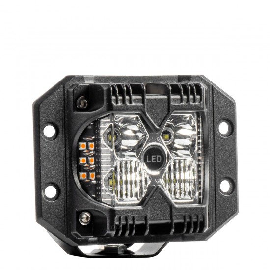 Amio - ΠΡΟΒΟΛΕΑΣ ΕΡΓΑΣΙΑΣ ΤΕΤΡΑΓΩΝΟΣ LED 60W 9-36V 6.000lm 6.500K AWL66 - 1 ΤΕΜ. (04207/AM)
