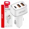 Amio - ΦΟΡΤΙΣΤΗΣ ΑΝΑΠΤΗΡΑ 12/24V ΜΕ 3 ΘΥΡΕΣ USB-C+2xUSB 32W 5V/3AQC ΤΑΧΕΙΑΣ ΦΟΡΤΙΣΗΣ ΛΕΥΚΟΣ - 1 ΤΕΜ. (03890/AM)