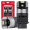 Amio - ΛΑΜΠΑΚΙΑ P27/7W 3157 12/24V 6.000K 2xSMD LED FULL CAN-BUS ΛΕΥΚΟ PRO SERIES - 2 Τεμ. (03598/AM)