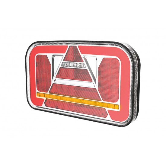 Amio - ΦΑΝΑΡΙ ΠΙΣΙΝΟ ΔΕΞΙ RCL-03-R 10-30V LED 240x140x37mm ΜΕ ΚΑΛΩΔΙΟ 1ΤΕΜ (02367/AM)