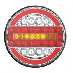 Amio - ΦΑΝΑΡΙ ΠΙΣΙΝΟ RCL-07-LR 10-30V LED ΣΤΡΟΓΓΥΛΟ Φ140x38mm ΜΕ ΚΑΛΩΔΙΟ 1ΤΕΜ (02372/AM)