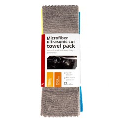 Amio - ΠΑΝΑΚΙΑ ΚΑΘΑΡΙΣΜΟΥ ΜΙΚΡΟΦΙΜΠΡΑ ULTRASONIC ΓΙΑ ΟΘΟΝΕΣ / ΓΥΑΛΙΣΜΑΤΟΣ / ΚΕΡΩΜΑ / ΣΤΕΓΝΩΜΑ 35x35cm 250gr - 12 Τεμ. (03971/AM)