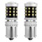 Amio - ΛΑΜΠΑΚΙΑ ΜΟΝΟΠΟΛΙΚΑ LED ΛΕΥΚΑ CAN-BUS P21W BA15S 1156 39xSMD 2016 - 2 TEM. (02799/AM)