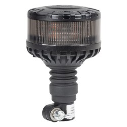Amio - ΦΑΡΟΣ ΦΙΜΕ HEAVY DUTY W28P 12/24V 16LED ΕΛΑΣΤΙΚΟΣ ΒΙΔΩΤΟΣ ΠΟΡΤΟΚΑΛΙ Υ169mm Φ110mm - 1 τεμ. (04107/AM)