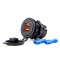 Amio - ΠΡΙΖΑ ΦΟΡΤΙΣΗΣ ΜΕ 2 ΘΥΡΕΣ USB 12/24V 3.0A Φ37mmX51mm QUICK CHARGE 12/24V MOD-05 - 1 τεμ. (02855/AM)