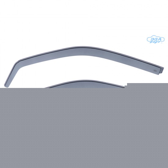 ΖΕΥΓΑΡΙ ΜΠΡΟΣΤΙΝΟΙ ΑΝΕΜΟΘΡΑΥΣΤΕΣ HONDA CIVIC 4/5D 2022+ ΑΠΟ ΕΥΚΑΜΠΤΟ ΧΥΤΟ ΑΚΡΥΛΙΚΟ ΓΥΑΛΙ (CAST ACRYLIC GLASS) DGA - 2 ΤΕΜ