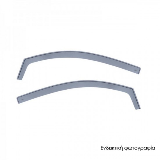 ΖΕΥΓΑΡΙ ΜΠΡΟΣΤΙΝΟΙ ΑΝΕΜΟΘΡΑΥΣΤΕΣ ΓΙΑ TOYOTA IQ 3D 2009-2014 ΑΠΟ ΕΥΚΑΜΠΤΟ ΧΥΤΟ ΑΚΡΥΛΙΚΟ ΓΥΑΛΙ (CAST ACRYLIC GLASS) DGA - 2 ΤΕΜ.