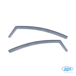 ΖΕΥΓΑΡΙ ΜΠΡΟΣΤΙΝΟΙ ΑΝΕΜΟΘΡΑΥΣΤΕΣ ΓΙΑ NISSAN NOTE 5D 2013+ ΑΠΟ ΕΥΚΑΜΠΤΟ ΧΥΤΟ ΑΚΡΥΛΙΚΟ ΓΥΑΛΙ (CAST ACRYLIC GLASS) DGA - 2 ΤΕΜ.