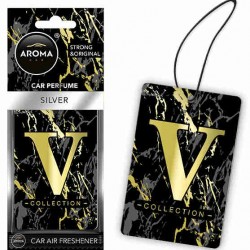 Amio - ΑΡΩΜΑΤΙΚΟ (ΚΡΕΜΑΣΤΟ) AROMA V-COLLECTION - SILVER​ - 1 ΤΕΜ. (A83553/AM)
