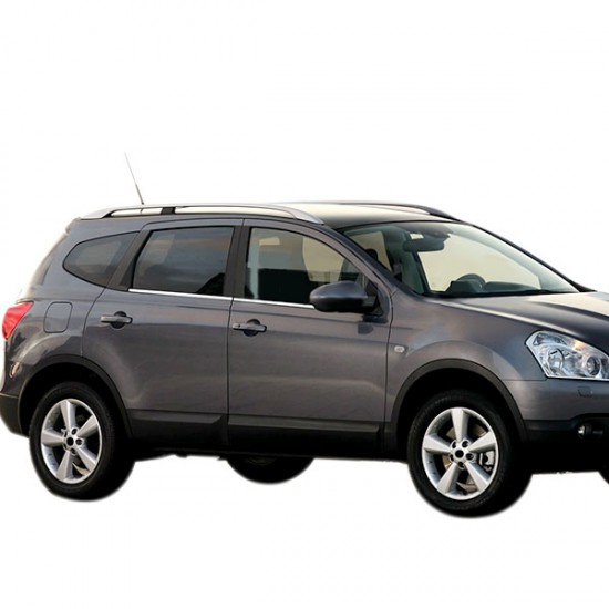 TRIM  ΠΑΡΑΘΥΡΩΝ ΑΥΤΟΚΟΛΛΗΤΑ ΧΡΩΜΙΟΥ 4ΤΕΜ. ΓΙΑ NISSAN QASHQAI 5D 2010-2013