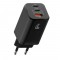 ΦΟΡΤΙΣΤΗΣ ΜΕ ΟΙΚΙΑΚΗ ΠΡΙΖΑ HOME ROCKET 65W 100/230V 65W ΜΕ 3 ΘΥΡΕΣ USB (USB-A+USB-Cx2) QUICK CHARGE LAMPA - 1 ΤΕΜ.