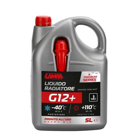 ΑΝΤΙΨΥΚΤΙΚΟ/ΠΑΡΑΦΛΟΥ PREMIUM SERIES G12+ ΚΟΚΚΙΝΟ -40°C>+110°C 5L - 1 ΤΕΜ.