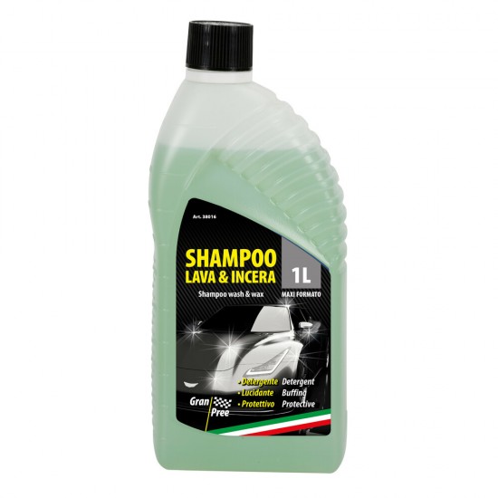 ΣΑΜΠΟΥΑΝ ΜΕ ΚΕΡΙ GRAN PREE ΣΥΜΠΥΚΝΩΜΕΝΟ 1000ml LAMPA - 1 ΤΕΜ.