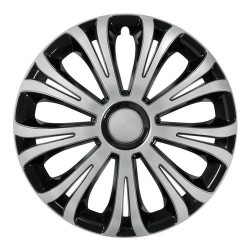 ΤΑΣΙΑ AVERA SILVER ΚΑΙ BLACK 15 INCH ΑΣΗΜΙ/ΜΑΥΡΟ ΣΕΤ