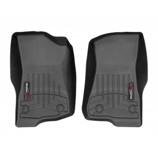 ΠΑΤΑΚΙΑ  ΓΙΑ JEEP WRANGLER 2018+/ JEEP GLADIATOR 2018+  ΜΠΡΟΣΤΙΝΑ ΜΑΥΡΑ 2ΤΕΜ WEATHERTECH